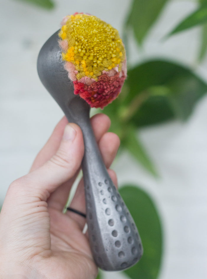 Sundae Collection | Vintage Polka Dot Ice Cream Scoop, Laying | 01