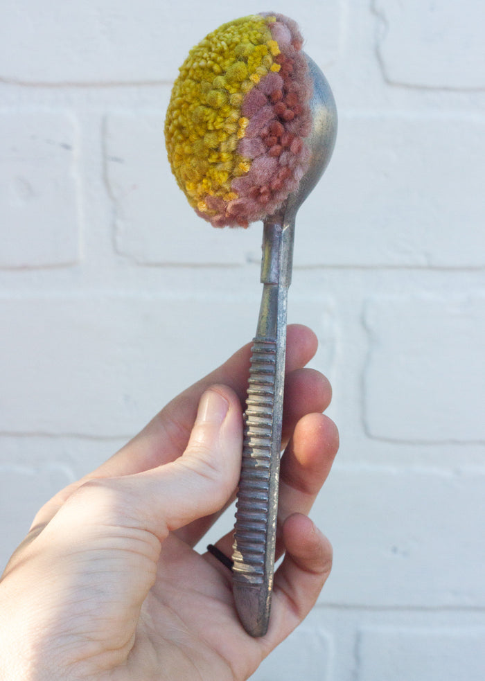 Sundae Collection | Vintage Striped Ice Cream Scoop, Laying | 06