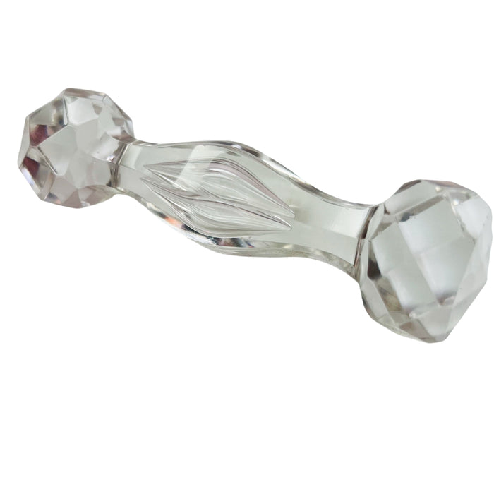 Vintage Diamond Cut Crystal Pattern Culinary Rest