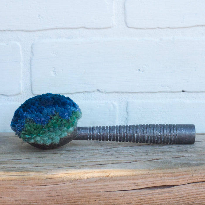 Vintage Striped Ice Cream Scoop | Blue + Seafoam