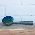 Vintage Striped Ice Cream Scoop | Blue + Seafoam